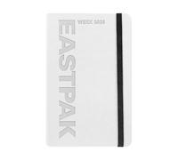 Eastpak Official Eastpak 2026 Diary, Weekly Planner 12 Months Midi Weekly Planner with 192 Pages, Elastic, Pocket for all, Bookmark, Calendar 2026 and 2027, Format 9 x 14 cm, Ice