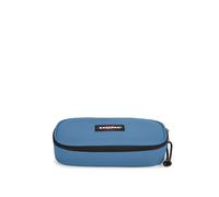 Eastpak Oval Single Pencil Case - Organised Stationery Pouch with Internal Compartments and Zip Pocket, 5 x 22 x 9 cm - Aviator Blue