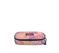 Eastpak Oval Single Pencil Case - Organised Stationery Pouch with Internal Compartments and Zip Pocket, 5 x 22 x 9 cm - Brize Retro Soft