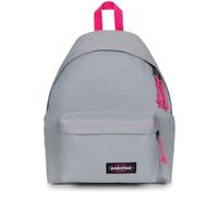 Eastpak Padded Pak’r Backpack 24L (40 x 30 x 18 cm), Durable Water-Resistant School & Travel Daypack, Lightweight Classic Backpack with Padded Straps & Front Pocket - Kontrast Grey Pink