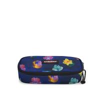 EASTPAK Pencil Case Model Oval Colour Flower Blue Navy, Flowerblur Navy, M, School Pencil Case