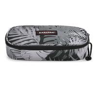 Eastpak Oval Single Pencil Case - Organised Stationery Pouch with Internal Compartments and Zip Pocket, 5 x 22 x 9 cm - Brize Retro Dark