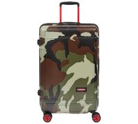 Eastpak - Suitcase with wheels 63L - Resist'r Zip M - Camo in Aluminium - Khaki Khaki