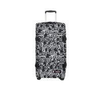 Eastpak, TRANSIT'R M, Unisex Adult, Suitcase, Ep Letters Black, M, Expandable