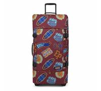 Eastpak TRANVERZ L Suitcase, 79 x 40 x 33 cm, 121 L - Clash Burgundy -Red