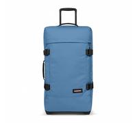 EASTPAK Tranverz M - 78L Large Wheeled Luggage with Dual Compartments, TSA Lock, Compression Straps & Smooth-Wheeling System, Aviator Blue, Tranverz