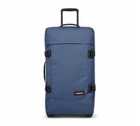 Eastpak Tranverz M Medium Suitcase 78L (67 x 35.5 x 30 cm), Durable Rolling Luggage, Lightweight Travel Bag with Double Compartments, Telescopic Handle & TSA Lock - POWDER PILOT