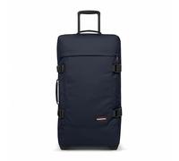 Eastpak Tranverz M Medium Suitcase 78L (67 x 35.5 x 30 cm), Durable Rolling Luggage, Lightweight Travel Bag with Double Compartments, Telescopic Handle & TSA Lock - ULTRA MARINE