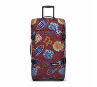 Eastpak TRANVERZ M Suitcase, 67 x 35.5 x 30 cm, 78 L - Clash Burgundy -Red