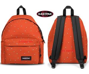 Eastpak Unisex Red Hand Cursor Padded Pak'r Backpacks Rucksacks NEW