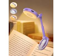 EastPin Kids Reading Light for Books in Bed at Night, Rechargeable, 18 LED