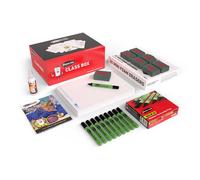 Show-me A4 Plain Mini Whiteboard Classroom Set Pack of 107