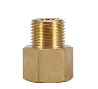 EASTPOLE Conversion Adapter,Convert W21.8 to CGA320/CGA320 Convert to W21.8 CO2, Stable CO2 Adapter, for Machine(Convert CGA320 to W21.8)