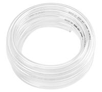 Eastrans Clear Vinyl PVC Tubing, 3/8" ID x 10' Length, Lightweight, Flexible, Suitable for Low Pressure Applications, Industrial & Agricultural Use