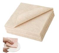 Eastrise 10 Pack Reusable Cleaning Cloths,Biodegradable & Compostable Washable Magic Dishcloth,Plastic-Free Washable Cloth Duster For Home,Kitchen,Cars,Glass,Window (20 * 20cm/Beige/10Pack)