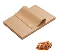 Eastrise 100 PCS Baking Paper,Unbleached Parchment Paper for Baking,Precut Non Stick Greaseproof Sheets for Baking,Cooking,Grilling,Air Fryer,Steaming,Burger Baking (Brown/8x12in)