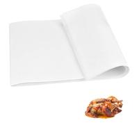 Eastrise 100 PCS Baking Paper,Unbleached Parchment Paper for Baking,Precut Non Stick Greaseproof Sheets for Baking,Cooking,Grilling,Air Fryer,Steaming,Burger Baking (White/8x12in)