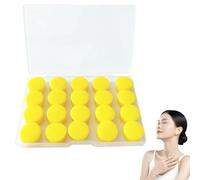 Eastrise Ear Plugs for Sleeping,Moldable Noise Cancelling Silicone Earplugs for Swimming, Snoring, Sleep and Studying(10 Pairs/20 Pieces/Yellow)