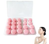 Eastrise Ear Plugs for Sleeping,Moldable Noise Cancelling Silicone Earplugs for Swimming, Snoring, Sleep and Studying(10 Pairs/20 Pieces/Pink)