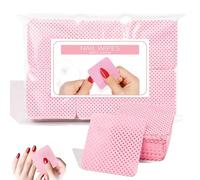 Eastrise Lint-Free Nail Wipes,Nail Wipe Pads,The Lint-Free Wipes are Portable Due to Their Small Square Shape, Making Them Convenient for Travel and Daily Use (300 PCS/Pink)