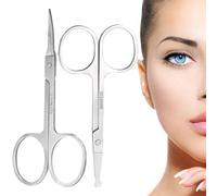 Eastrise Nail Scissors,Eyebrow Scissors,Professional Multi-Purpose,Manicure Curved Blade Scissors for Men and Women Nails, Cuticle, and Thick Toenails