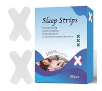 Eastrise Sleep Tape for Men Women - Transparent Mouth Strips Tape for Improved Nasal Breathing, Strong Yet Gentle Adhesion on Skin to Enhance Night Sleep (90 Strips)