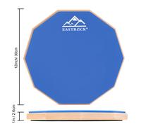 EASTROCK 11 Inch Double Sided Silent Practice Drum Pad, Portable Rubbe