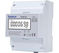 Eastron Measurement Three Phase Four Wire Din Rail MID Energy Meter - displaying 3p4w Characteristics Such as Power, and Active and Reactive Energy - Pulse Output 2 1000imp/kWh (SDM72D-MID)