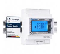 EASTRON SDM630MCT V2 Electricity Meter 1/3 Phase Modbus RS485 RTU (Current Transformer Required), DIN Rail Smart Meter, MID Calibrated