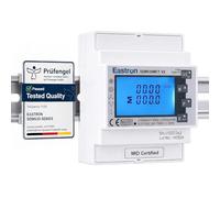 EASTRON SDM630MCT V2 Electricity Meter, 1/3 Phase Modbus RS485 RTU - (Current Transformer Required) Powered DIN Rail smart Meter, MID calibrated
