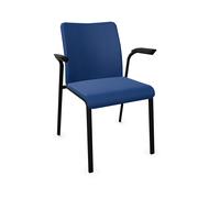 Eastside 4-Leg Upholstered Back (Stackable) by Steelcase