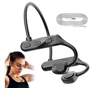 Eastuy Bone Conduction Headphones - Lightweight Blue Tooth 5.0 Sports Headset | 8Hr Playtime, Water Resistant Wireless Earphones for Workout, Running, Gym, Hiking, Cycling