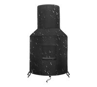Eastuy Chiminea Caps,Waterproof Fire Pit Heater | Patio Chimney Covers for Clay Chiminea, Weather Resistant Protective Fire Pit Heater, Oxford Waterproof Outdoor