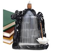 Eastuy Incense Cone Holder | Ceramic Hand-Made Incense Fountain Holder - Exquisite Waterfall Incense Holder, Set for Yoga