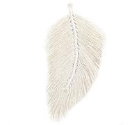 Eastuy Macrame Wall Hanging Decor, Large Bohemian Woven Tapestry Wall Decor, Cotton Macrame Cord Wall Art For Apartment Bedroom Living Room, 15x30CM