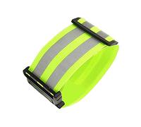 Eastuy Reflective Bracelet - High Visibility Reflective Arm Bands For Runners - Adjustable Outdoor Safety Reflector Straps Arm Belt Wrist Gear For Ankle Leg Night Walking Cycling Running Jogging