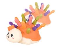 Eastuy Turtle Fine Motor Toy - Turtle Sensory Toys - With 3 Small Wheels, Develop Counting And Color Recognition Toys 1-year-old Plus