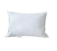 Eastwarmth Goose Down Feather Hotel Collection Bed Pillow for Sleeping,100% Cotton Cover,Medium Firm,Soft Support Standard Size(20X26IN) 1 Pack
