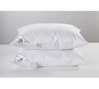 Eastwarmth Natural Goose Down&Feather Pair Pillows Insert, Set of 2 Bedding Soft Pillows 100% Soft Cotton King 20x36in