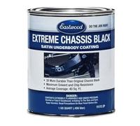 Eastwood Extreme Chassis Black Satin Underbody Coating 946ml - 3X More Durable Formula | High-Solvent & Corrosion Resistant Paint for Frames, Axles & Suspension Parts