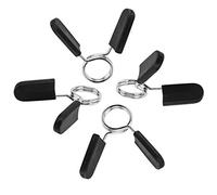 EastyGold Dumbbell Spring Clip Circlip Collars Barbell Weight Bars Clamps Clips Fitness Weightlifting Lock Buckle 1 Inch for Standard Bar 2 Inch for Olympic Barbell Strength Training Gym Accessory