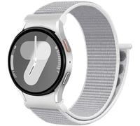 Easuny Compatible with Samsung Galaxy Watch 7 Strap 44mm 40mm Galaxy Watch 6 4 5 FE Strap - One Click No Gap Nylon Strap for Galaxy Watch 6 4 Classic 47mm 43mm 46mm 42mm, Watch 5 Pro Women Men - Grey