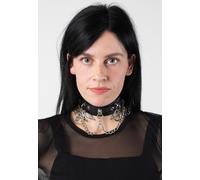 Easure - Chain Slave Black - Choker - black - Onesize - Metal,100% Polyurethane,Fake Leather Onesize