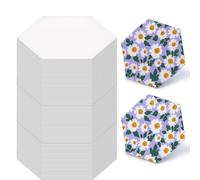 Easusy 300 Count Paper Piecing Paper for Quilting, Hexagon Quilting Templates, 1.5 Inch Patchwork Templates for Quilting, Sewing, Handmade Craft