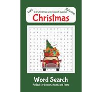 Easy and Relaxing Christmas Word Search: Perfect for Seniors, Adults, & Kids