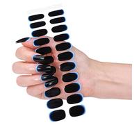Easy Application Gel Nail Wrap Full Coverage Stick Manicure is an essential home manicure essential home manicure is a colorful accessory for unwanted home manicure
