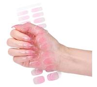 Easy Application Gel Nail Wrap Full Coverage Stick Manicure is an essential home manicure essential home manicure is a colorful accessory for unwanted home manicure