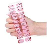 Easy Application Gel Nail Wrap Full Coverage Stick Manicure is an essential home manicure essential home manicure is a colorful accessory for unwanted home manicure