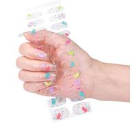 Easy Application Gel Nail Wrap Full Coverage Stick Manicure is an essential home manicure essential home manicure is a colorful accessory for unwanted home manicure