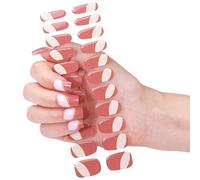 Easy Application Gel Nail Wrap Full Coverage Stick Manicure is an essential home manicure essential home manicure is a colorful accessory for unwanted home manicure